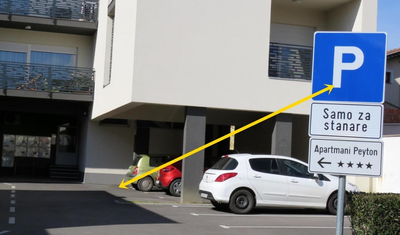 Apartmani Peyton Slavonski Brod Exteriör bild